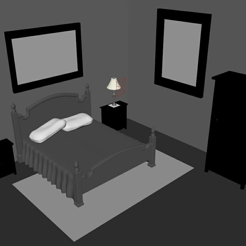 3D Room without textures